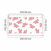 XL ROSE SONNET STENCIL